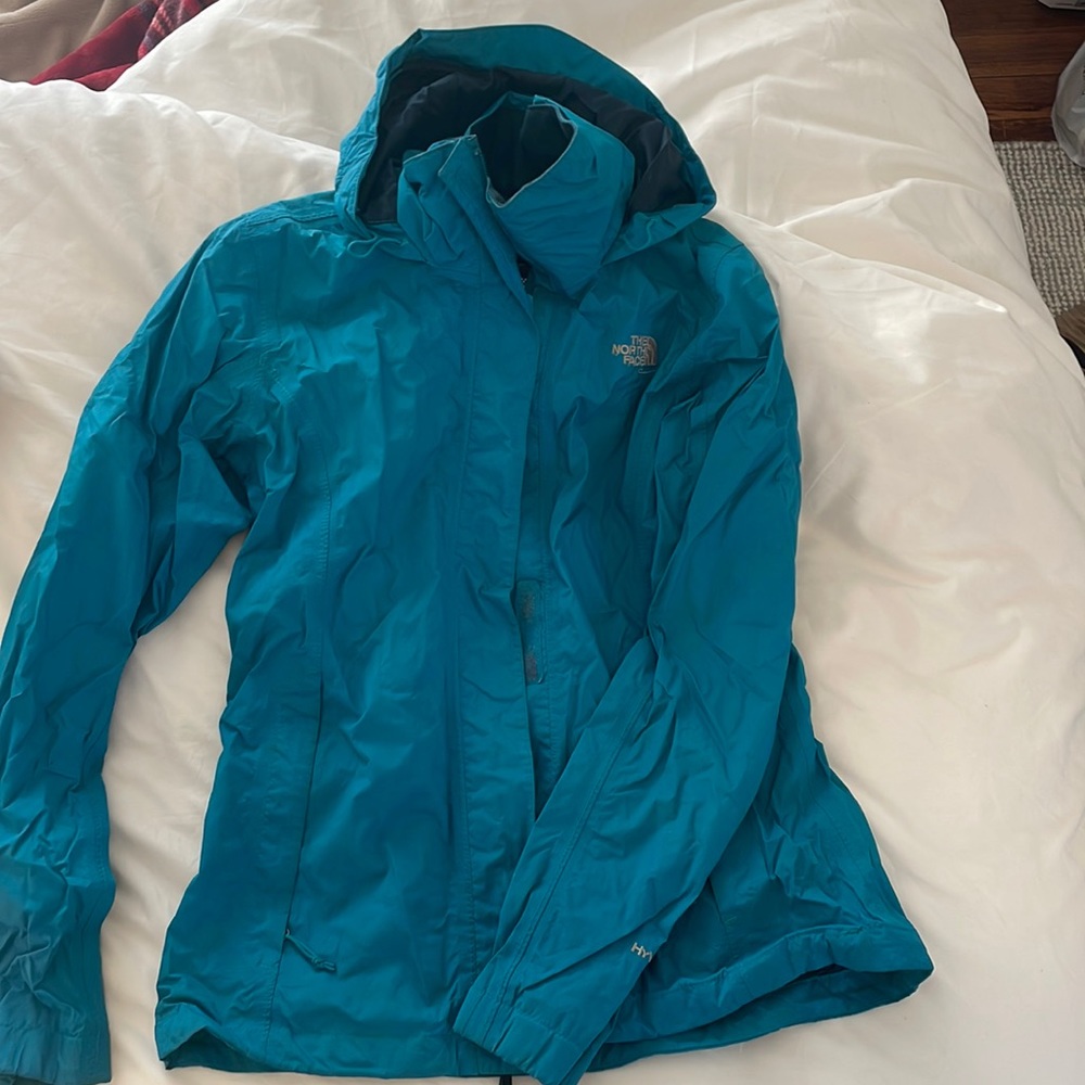 North Face rain jacket, size small
